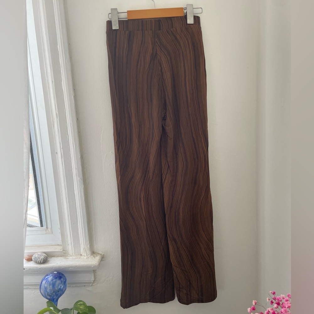 Paloma Wool Brown Wide Leg Pants - Picture 2 of 4